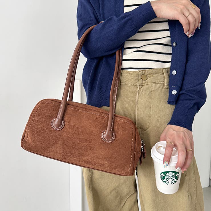 スウェードスクエアボストンバッグ | Outfitter lab | 詳細画像11 