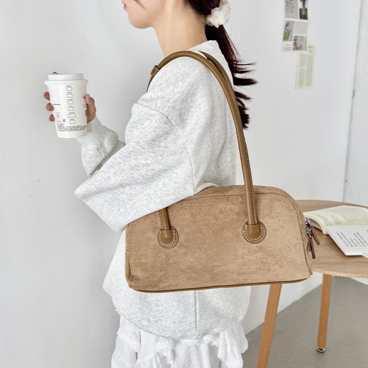 スウェードスクエアボストンバッグ | Outfitter lab | 詳細画像18 