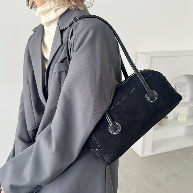 スウェードスクエアボストンバッグ | Outfitter lab | 詳細画像5 