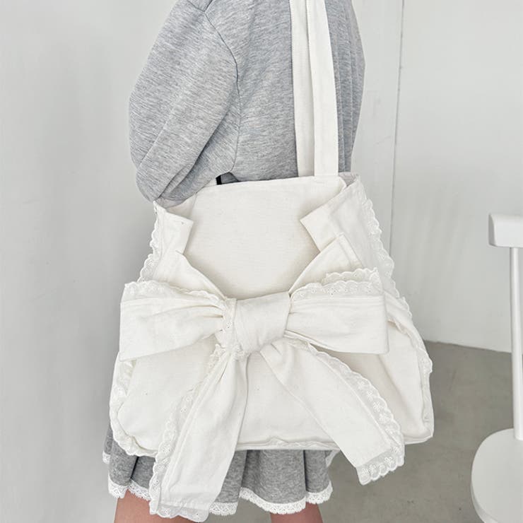 ビッグリボンキャンバストートバッグ | Outfitter lab | 詳細画像5 