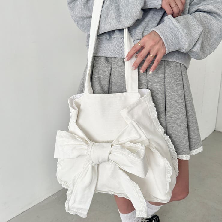 ビッグリボンキャンバストートバッグ | Outfitter lab | 詳細画像8 