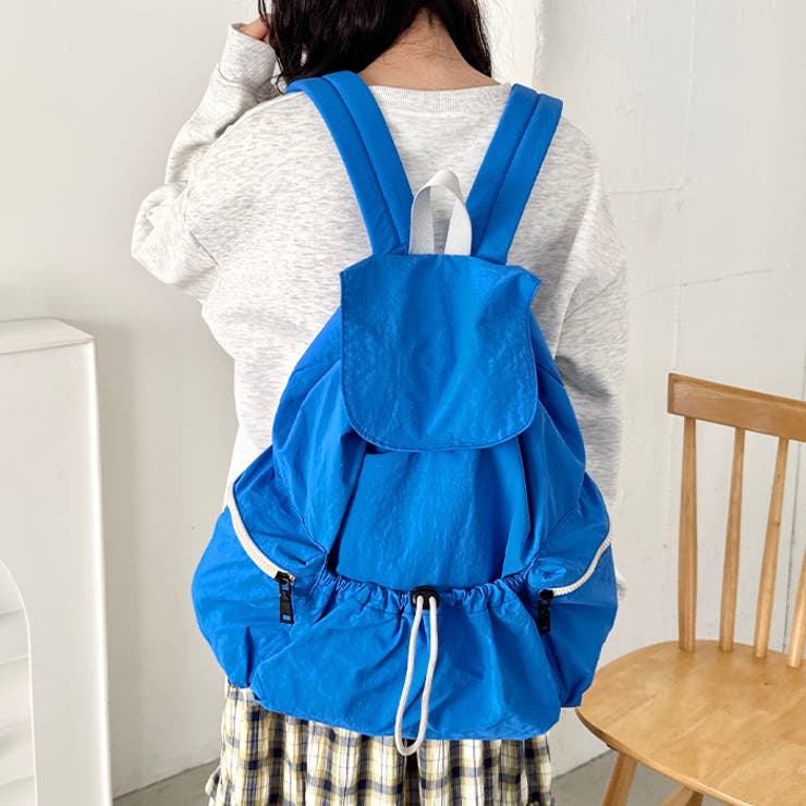 大容量サイドポケットナイロンリュック | Outfitter lab | 詳細画像17 