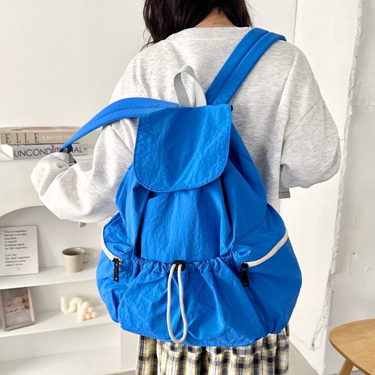 大容量サイドポケットナイロンリュック | Outfitter lab | 詳細画像19 