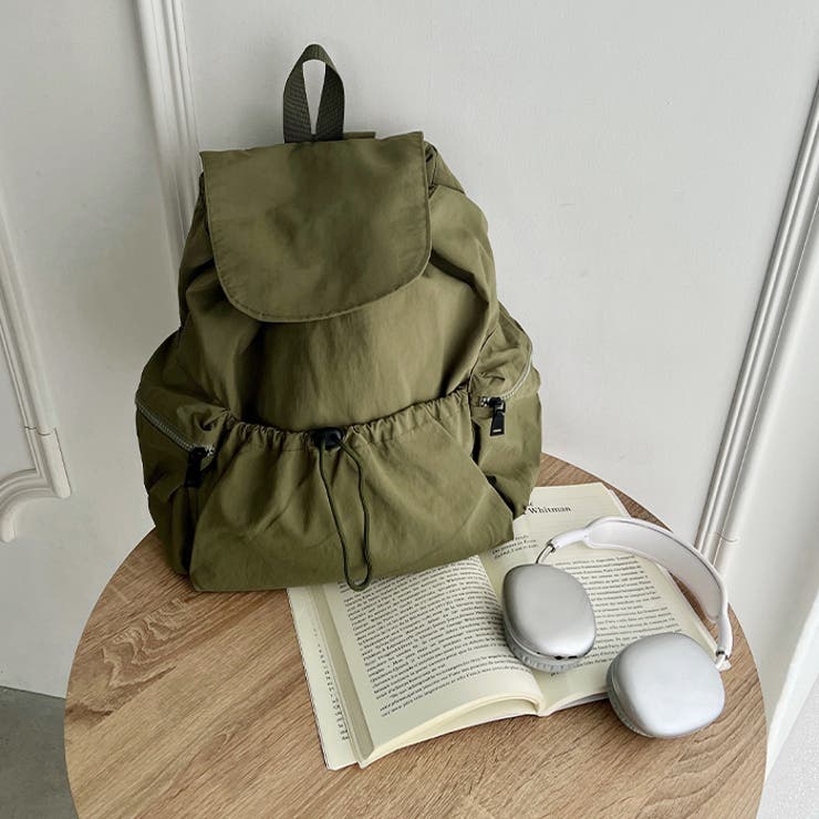 大容量サイドポケットナイロンリュック | Outfitter lab | 詳細画像28 