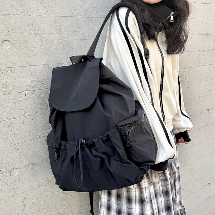 大容量サイドポケットナイロンリュック | Outfitter lab | 詳細画像6 