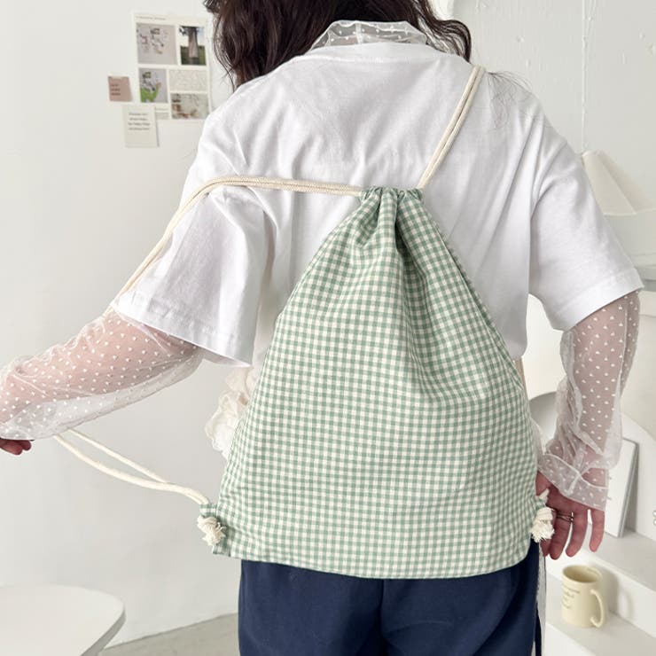 柄アソートカジュアルナップサック | Outfitter lab | 詳細画像12 