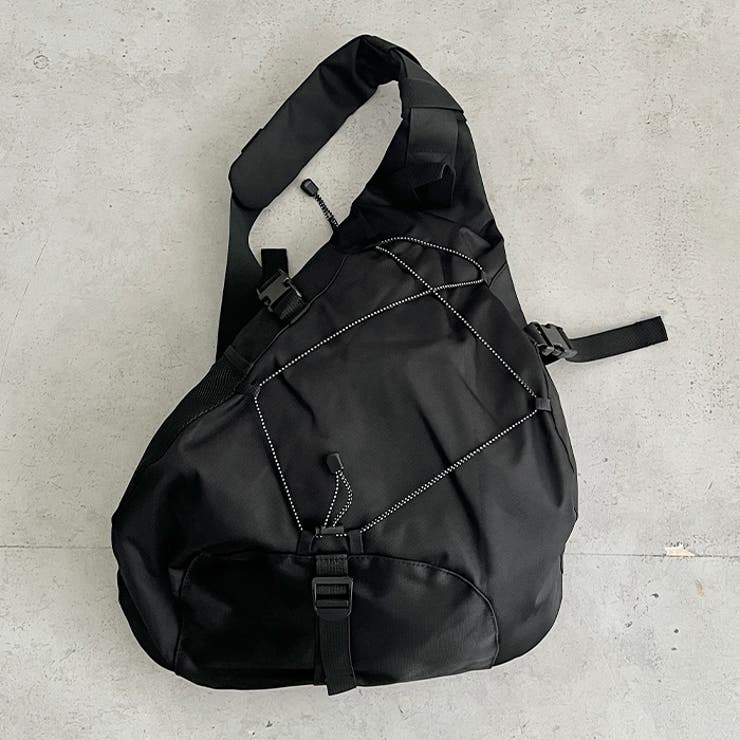 ドローコードワンショルダーナイロンボディバッグ | Outfitter lab | 詳細画像25 