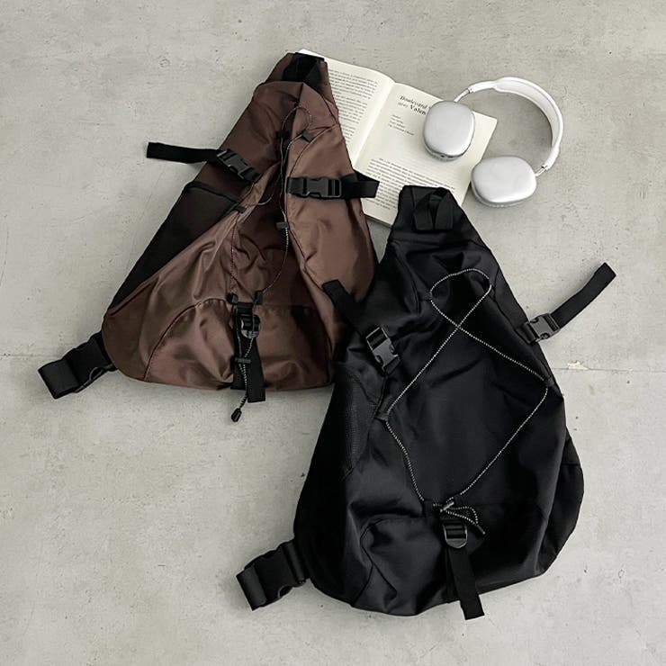 ドローコードワンショルダーナイロンボディバッグ | Outfitter lab | 詳細画像32 