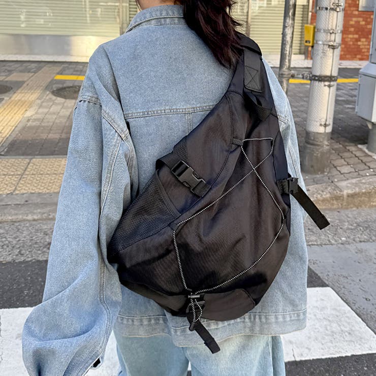 ドローコードワンショルダーナイロンボディバッグ | Outfitter lab | 詳細画像7 