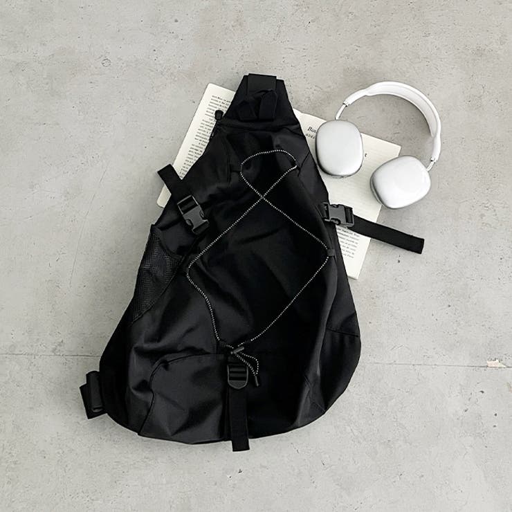 ドローコードワンショルダーナイロンボディバッグ | Outfitter lab | 詳細画像9 