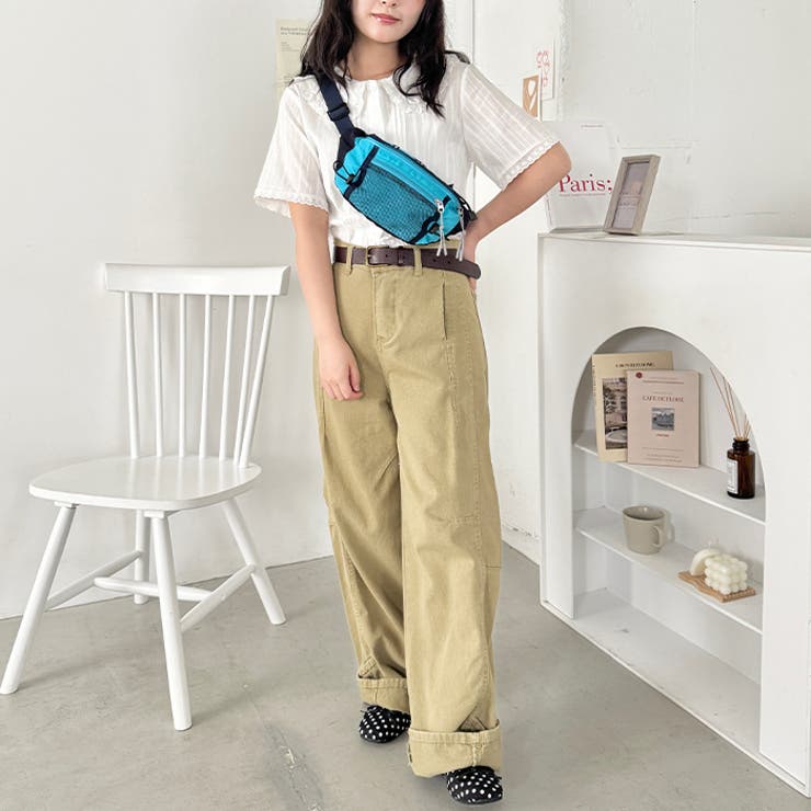 カラフルドロストナイロンボディバッグ/ウエストバッグ | Outfitter lab | 詳細画像21 