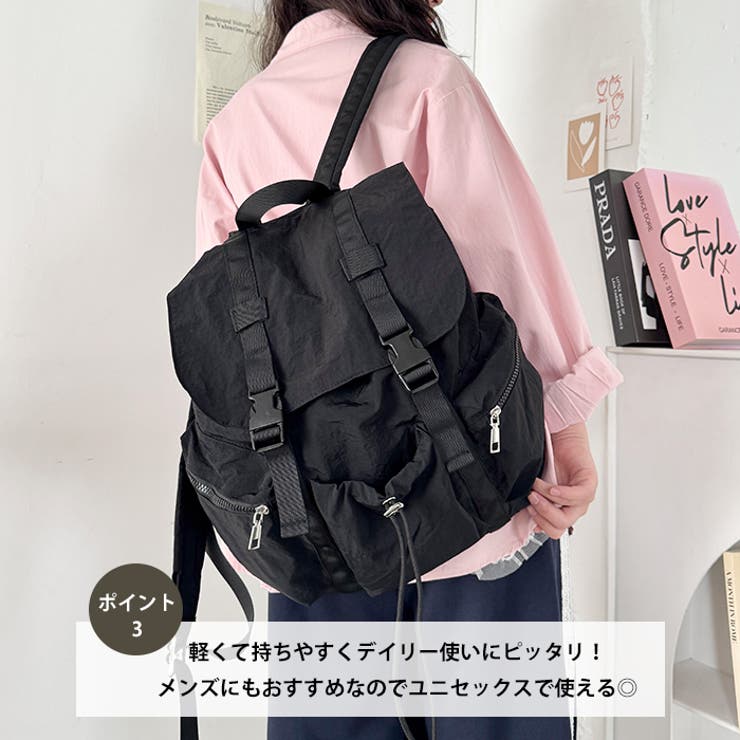 ダブルベルトアウトポケットリュック | Outfitter lab | 詳細画像4 