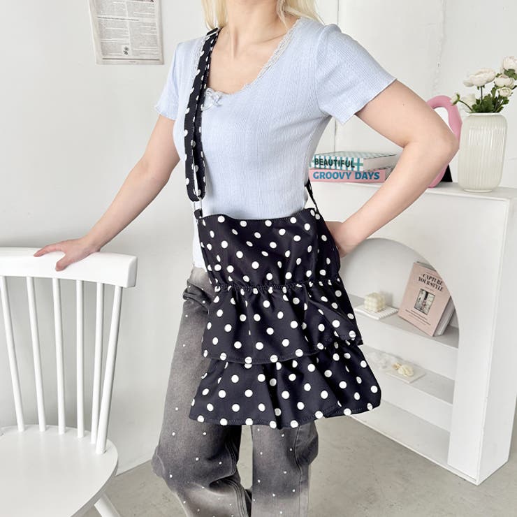 ピュアドットフリルショルダーバッグ | Outfitter lab | 詳細画像15 
