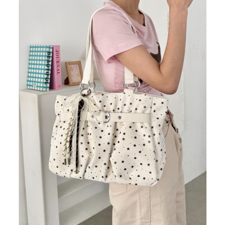 ホワイト | 星降るショルダーバッグ | Outfitter lab