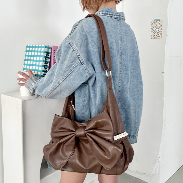 ビッグリボンショルダーバッグ | Outfitter lab | 詳細画像15 