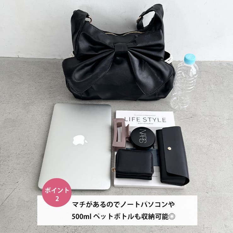 ビッグリボンショルダーバッグ | Outfitter lab | 詳細画像3 