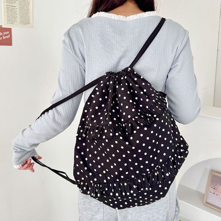 ドットフリルナップサック | Outfitter lab | 詳細画像12 