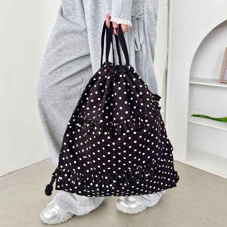 Tie.me ドットフリルナップサック ドットフリルナップサック[品番：OUTW0000568]｜Outfitter lab