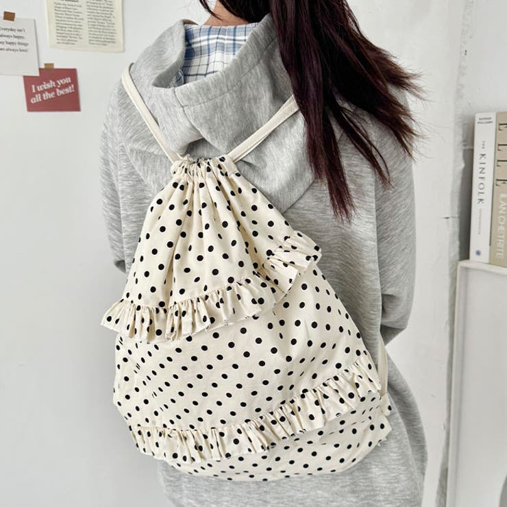 ドットフリルナップサック | Outfitter lab | 詳細画像6 