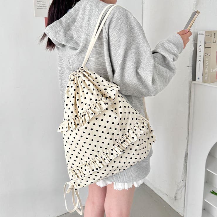 ドットフリルナップサック | Outfitter lab | 詳細画像8 