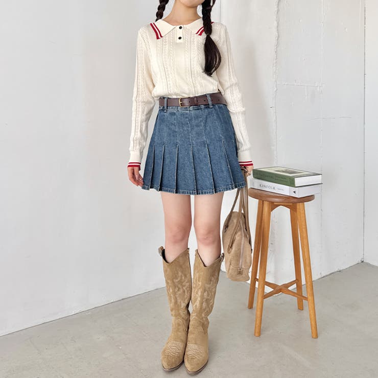 ライン長袖ポロシャツ | Outfitter lab | 詳細画像9 