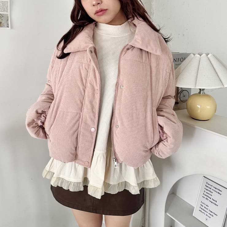 中綿コーデュロイショートダウンジャケット | Outfitter lab | 詳細画像15 