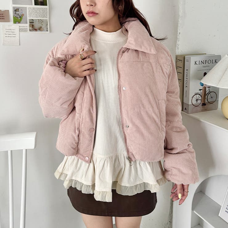 中綿コーデュロイショートダウンジャケット | Outfitter lab | 詳細画像16 