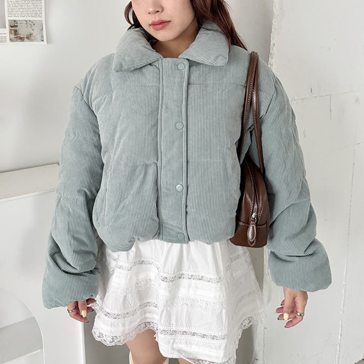 中綿コーデュロイショートダウンジャケット | Outfitter lab | 詳細画像20 