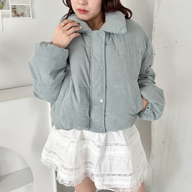 中綿コーデュロイショートダウンジャケット | Outfitter lab | 詳細画像22 