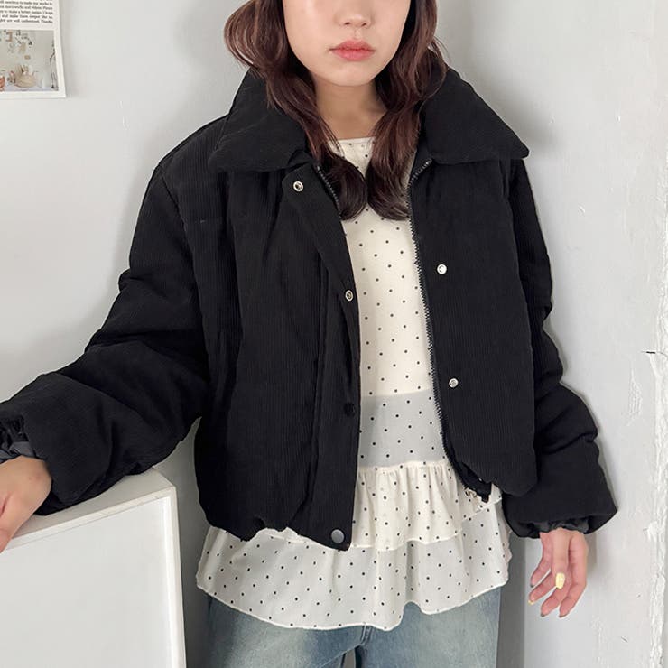 中綿コーデュロイショートダウンジャケット | Outfitter lab | 詳細画像5 