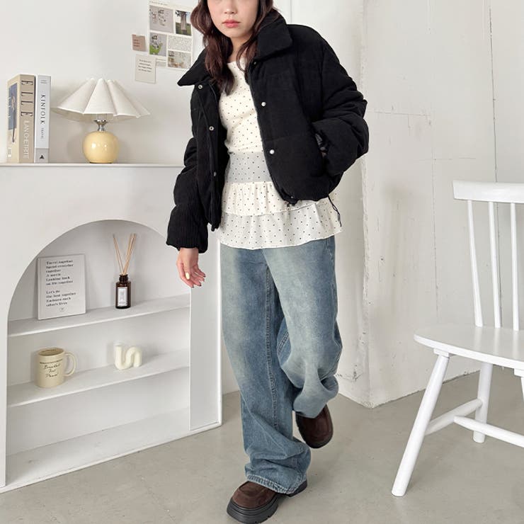 中綿コーデュロイショートダウンジャケット | Outfitter lab | 詳細画像9 