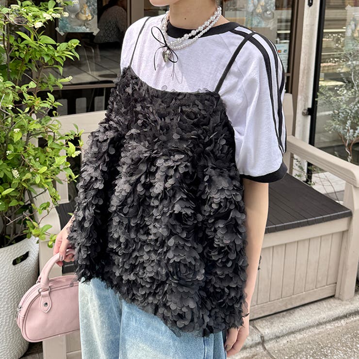 ローズチュールキャミソール | Outfitter lab | 詳細画像11 