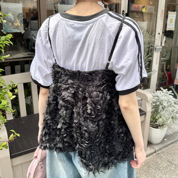 ローズチュールキャミソール | Outfitter lab | 詳細画像12 