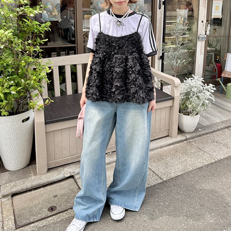 ローズチュールキャミソール | Outfitter lab | 詳細画像14 