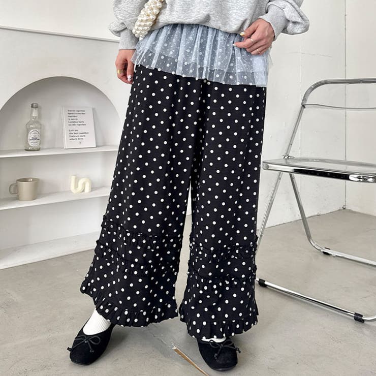 ギンガムチェックフリフリパンツ | Outfitter lab | 詳細画像20 