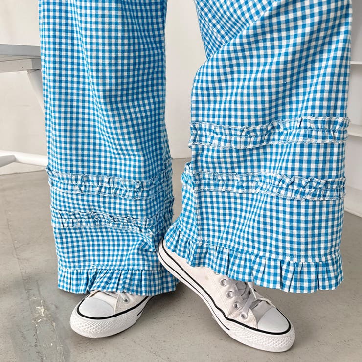 ギンガムチェックフリフリパンツ | Outfitter lab | 詳細画像28 