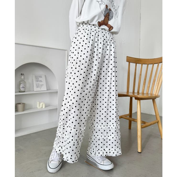 【美品】M-fil エムフィル　パンツ　ギンガムチェック38 美品】M-fil エムフィル パンツ ギンガムチェック38