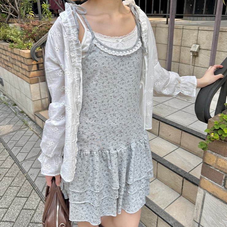 フラワーキャミチュニックワンピース | Outfitter lab | 詳細画像10 