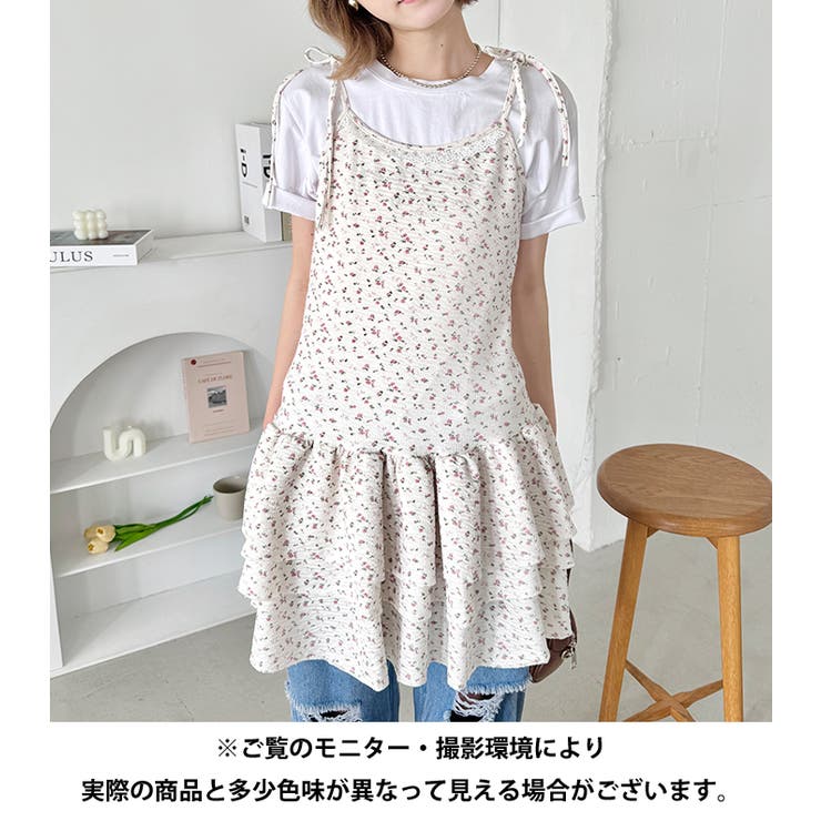 フラワーキャミチュニックワンピース | Outfitter lab | 詳細画像15 