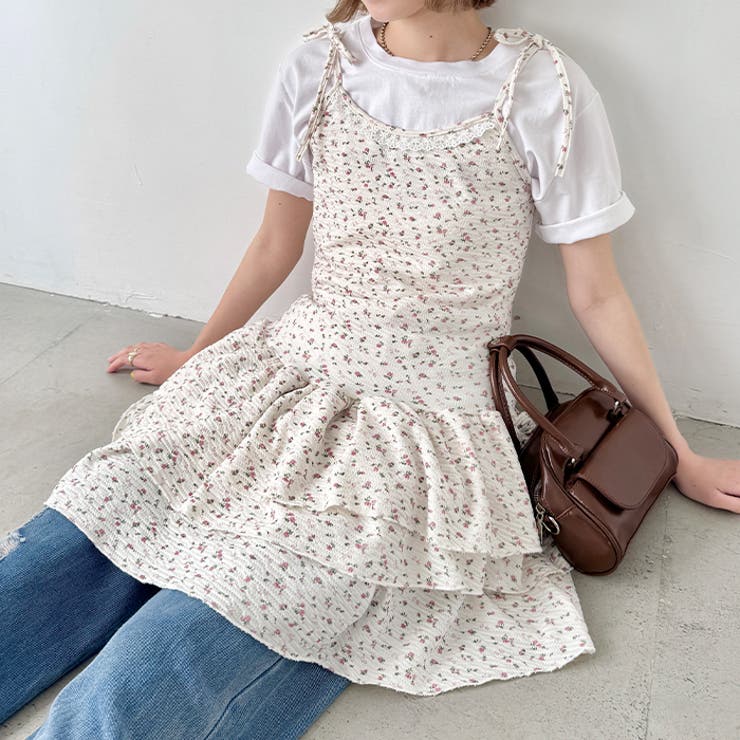 フラワーキャミチュニックワンピース | Outfitter lab | 詳細画像8 