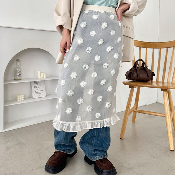 ローズシアースカート | Outfitter lab | 詳細画像6 