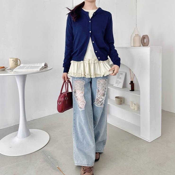 裾フリルトップス | Outfitter lab | 詳細画像14 