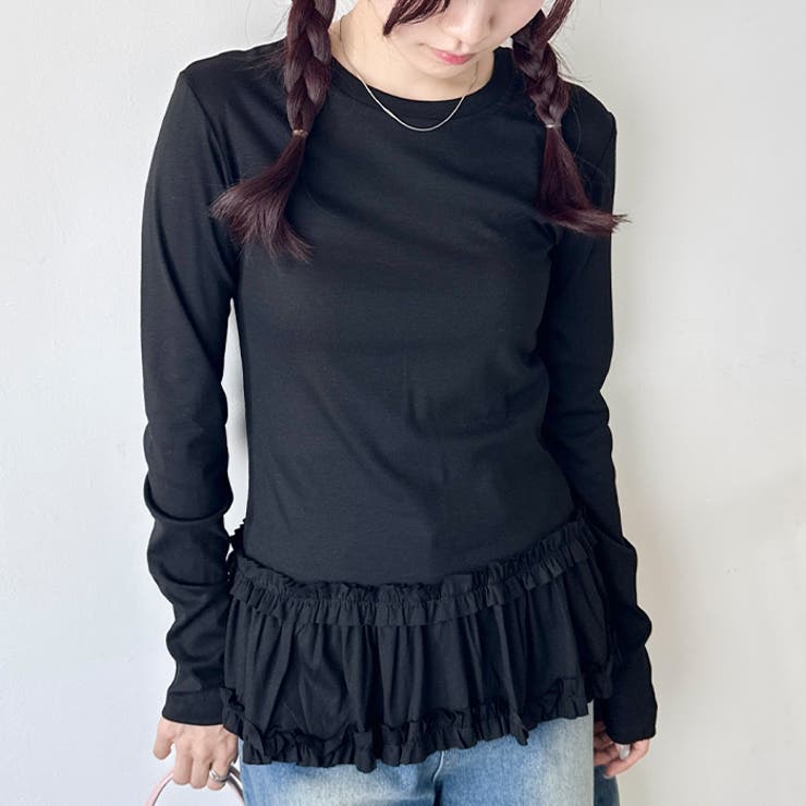 裾フリルトップス | Outfitter lab | 詳細画像17 