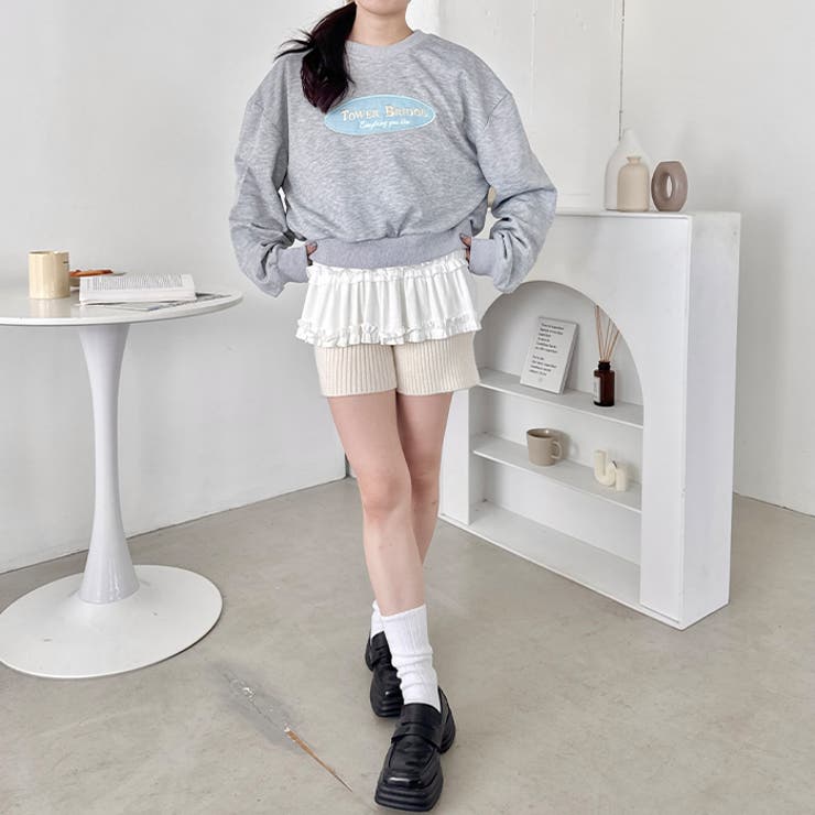 裾フリルトップス | Outfitter lab | 詳細画像9 