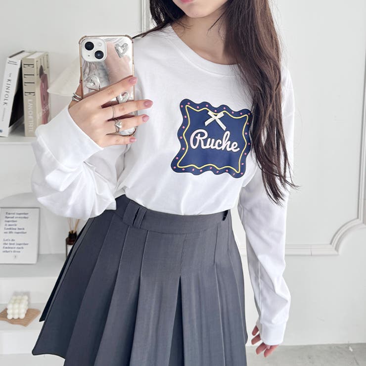 ウェーブロゴリボンTシャツ | Outfitter lab | 詳細画像12 