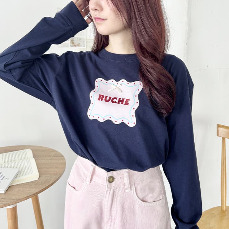 ウェーブロゴリボンTシャツ | Outfitter lab | 詳細画像21 