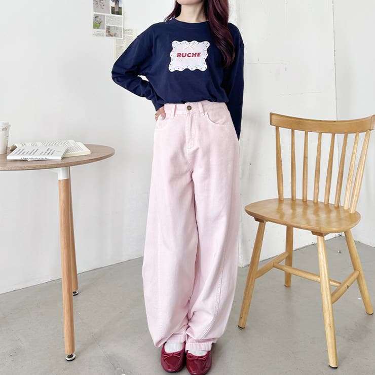 ウェーブロゴリボンTシャツ | Outfitter lab | 詳細画像24 