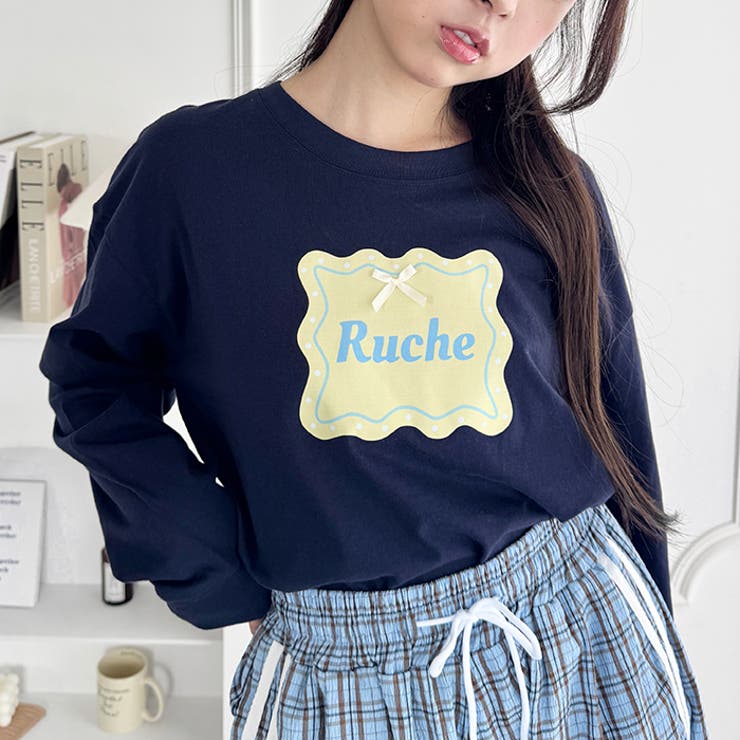 ウェーブロゴリボンTシャツ | Outfitter lab | 詳細画像25 