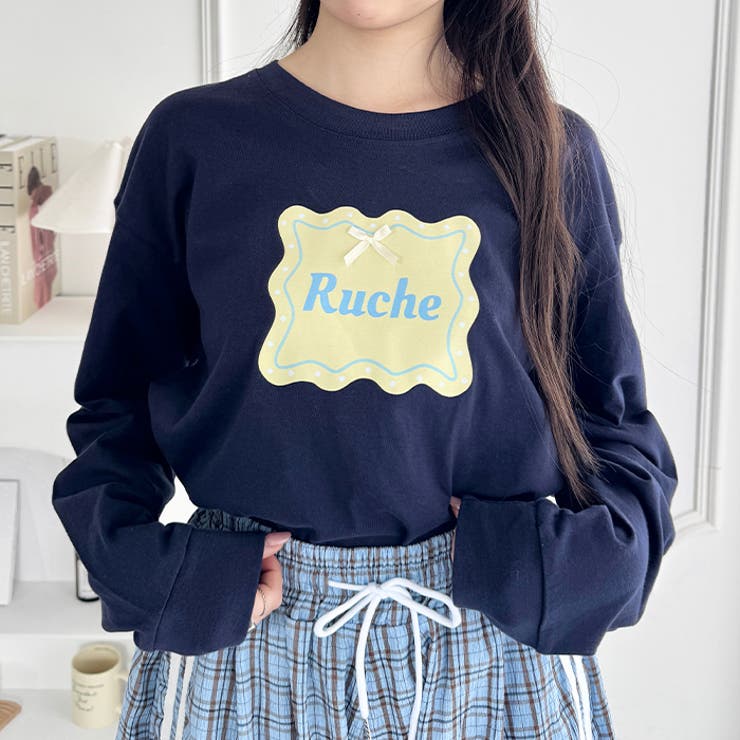 ウェーブロゴリボンTシャツ | Outfitter lab | 詳細画像26 