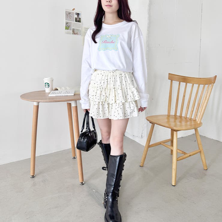 ウェーブロゴリボンTシャツ | Outfitter lab | 詳細画像9 